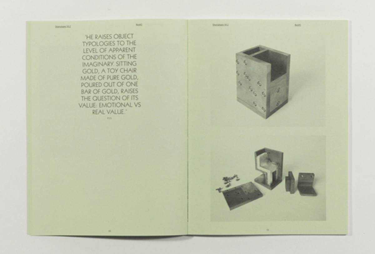 Conceivably, The Object Is What It Seems (Publication)